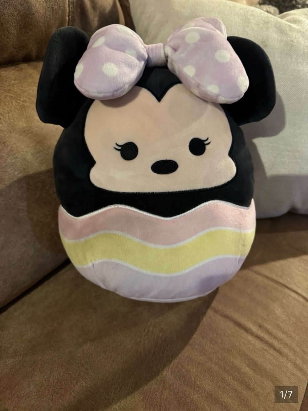 Squishmallows Disney Minnie Mouse 12" Plush Easter Egg W/ Polka Dotted Bow Stuff